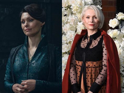 The Witcher star MyAnna Buring breaks down。